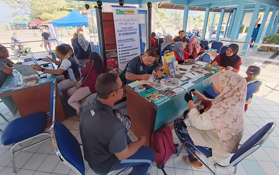 KAUNTER ZAKAT PAHANG DI PULAU TIOMAN - Pusat Kutipan Zakat Pahang